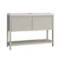 1200mm Beige Freestanding Double Vanity Unit with Basin - Perla