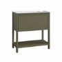 800mm Green Freestanding Vanity Unit with Basin - Perla