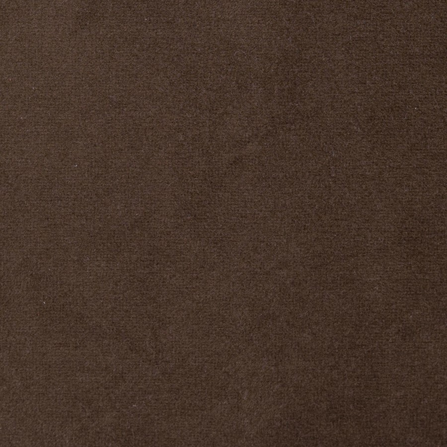Brown Velvet Highback Accent Chair - Paloma