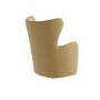 Yellow Chenille Highback Accent Chair - Paloma