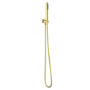 Brushed Brass 2 Outlet Concealed Mixer Shower Set With Hand Shower - Priya