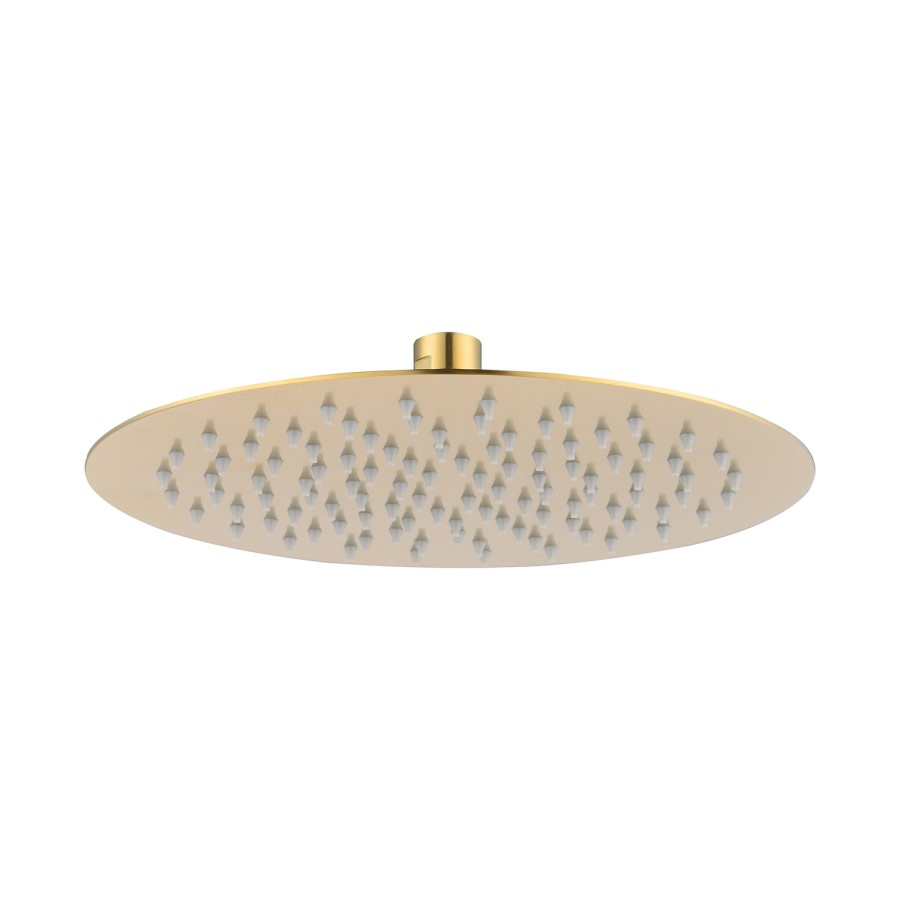 Brushed Brass 2 Outlet Concealed Mixer Shower Set With Hand Shower - Priya
