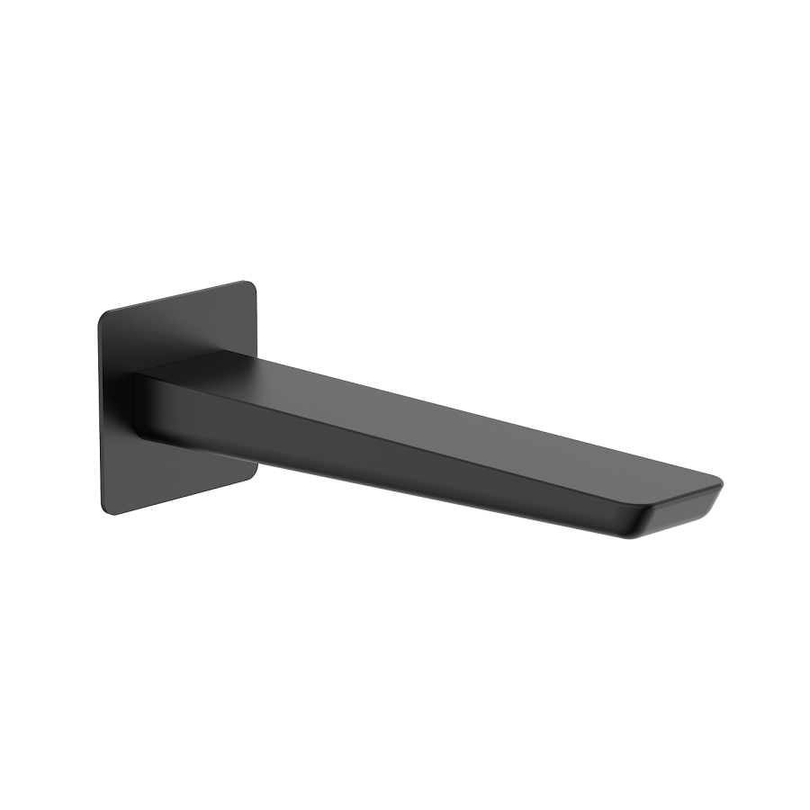 Black 3 Outlet Concealed Mixer Shower Set With Bath Filler Spout & Hand Shower with Slide Rail Kit - Priya
