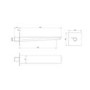 Black 3 Outlet Concealed Mixer Shower Set With Bath Filler Spout & Hand Shower with Slide Rail Kit - Priya