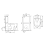 Roma Comfort Height Close Coupled Smart Bidet Japanese Toilet with Heated Seat - Purificare