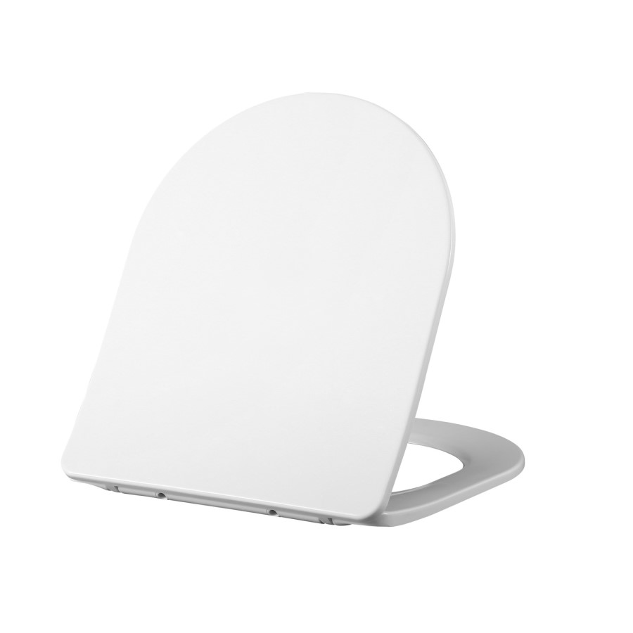 White Comfort Height Close Coupled Toilet - Roma