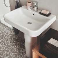 Ideal Standard i.Life B 1 Tap Hole Full Pedestal Basin 600mm 