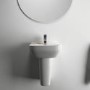 Ideal Standard i.Life A 1 Tap Hole Semi Pedestal Basin 400mm