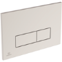Ideal Standard i.life S Back To Wall Rimless Short Projection Toilet With Concealed Cistern & Chrome Flush Plate
