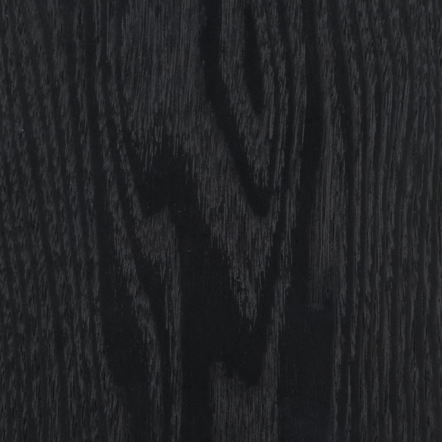 Black Wooden Dining Table - Seats 4 - Troy