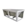 Freestanding Shower Bath Single Ended Left Hand Corner with Chrome Bath Screen 1700 x 750mm - Vigo