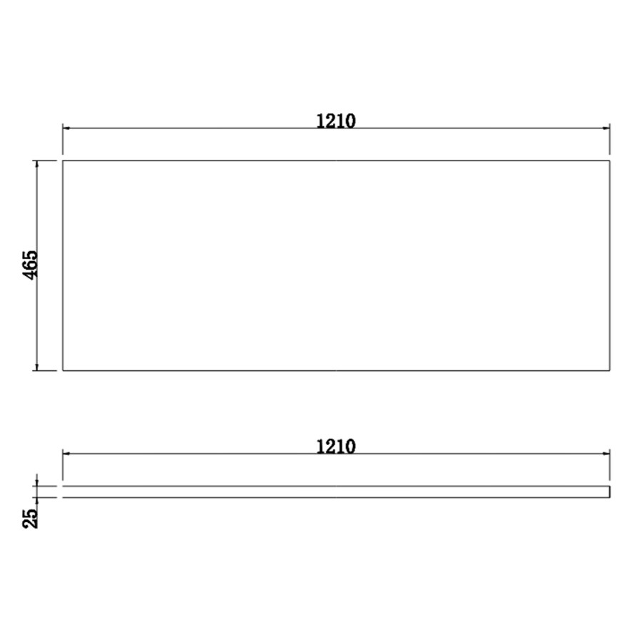 1200mm Blue Freestanding Double Vanity Unit with Wood Worktop - Windsor
