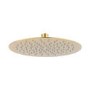 Brushed Brass 3 Outlet Thermostatic Mixer Shower Set With Hand Shower and Waterfall Bath Filler Spout -Zanda