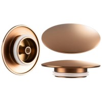 Brushed Bronze Bath Waste Cover Upgrade