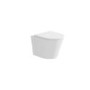 Matt White Soft Close Toilet Seat with Quick release - Verona