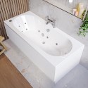 BeBa_26240 Double Ended Whirlpool Spa Bath with 14 Whirlpool Jets 1800 x 800mm - Burford
