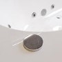 Double Ended Whirlpool Spa Bath with 14 Whirlpool Jets 1800 x 800mm - Burford