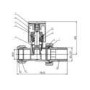 Anthracite Round Angled Radiator Valves