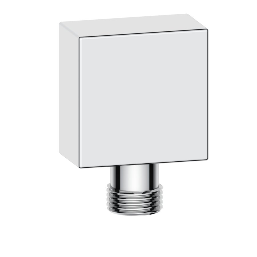 Chrome 2 Outlet Thermostatic Bath Mixer Shower Set With Hand Shower and Bath Filler Spout - Zana