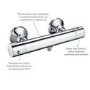 Chrome 1 Outlet Exposed Thermostatic Shower Valve with Cool Touch - Flow