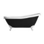 Set of 4 White Ball & Claw Feet for Roll Top Baths - Park Royal