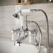 Chrome Bath Shower Mixer Tap - Helston
