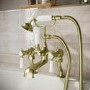 Gold Bath Shower Mixer Tap - Helston