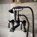 Black Bath Shower Mixer Tap - Helston