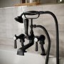 Black Bath Shower Mixer Tap - Helston