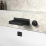 Black Single Outlet Shower Valve Zanda