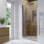 900mm Hinged Door Shower Enclosure 6mm Glass - Carina