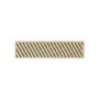Brushed Brass 90mm Linear Waste Pack with Grill - Cascade