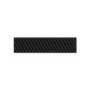 Matt Black 90mm Linear Waste Pack with Grill - Cascade