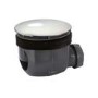 Matt White 90mm Linear Waste Pack with Grill - Cascade