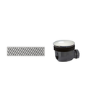 Steel Grill 90mm Linear Waste Pack with Grill - Cascade