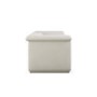 Cream Chenille 3 Seater Sofa - Caleb