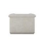 Cream Chenille Armchair - Caleb 