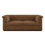 Brown Chenille 3 Seater Sofa - Caleb 