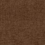 Brown Chenille Ottoman Storage Footstool - Caleb 