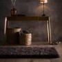 Shaggy Brown Runner Rug - 200 x 67 cm - Chicago - Origins