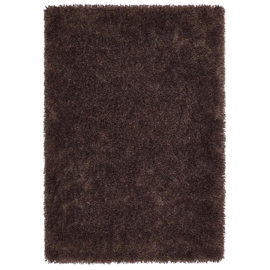 Shaggy Brown Rug - 160 x 110 cm - Chicago - Origins