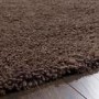 Shaggy Brown Rug - 160 x 110 cm - Chicago - Origins