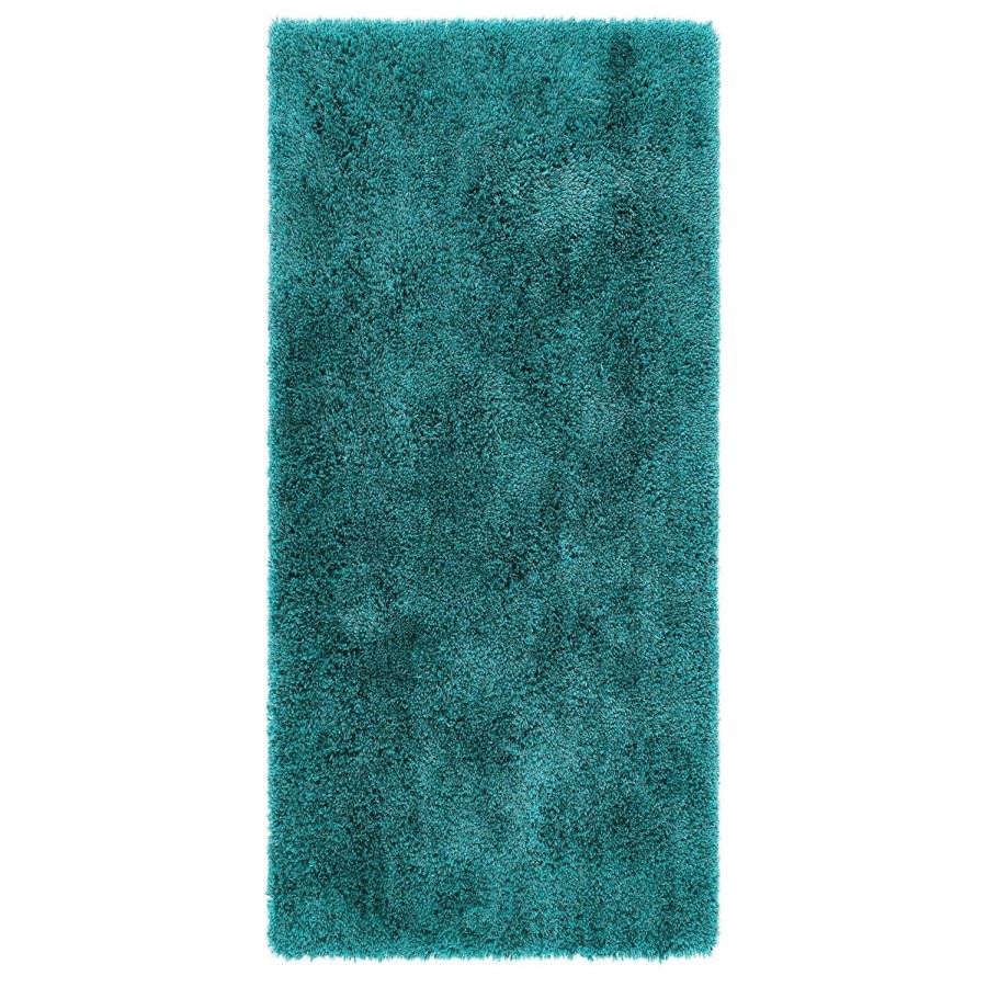 Shaggy Teal Runner Rug - 200 x 67 cm - Chicago - Origins