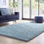 Shaggy Duck Egg Blue Rug - 230 x 160 cm - Chicago - Origins