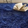 Shaggy Indigo Rug - 200 x 140 cm - Chicago - Origins