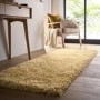 Shaggy Ochre Runner Rug - 200 x 67 cm - Chicago - Origins