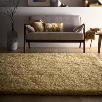 Shaggy Ochre Rug - 230 x 160 cm - Chicago - Origins