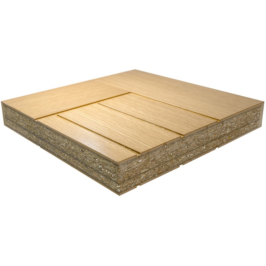 Internal Oak Cottage FD30 Fire Door - Pre-Finished - 1981 x 686 x 44mm - Mexicano - Dalby