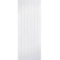 COTWF838 Internal White Primed Cottage FD30 Fire Door - 1981 x 838 x 44mm - Mexicano - Dalby