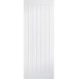 Internal White Primed Cottage FD30 Fire Door - 1981 x 762 x 44mm - Mexicano - Dalby